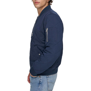 Chaquetas acolchadas OEM de alta calidad para hombre, chaquetas acolchadas con cremallera completa, chaquetas acolchadas de talla grande para hombre - Product Image 6