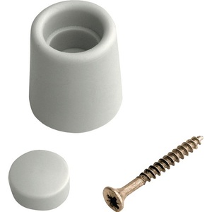 Amortiguador de Puerta Gris para Montaje con Clavija, 29 mm de Diámetro, 35 mm de Altura, para Persianas, Cortinas y Contraventanas - Product Image 1