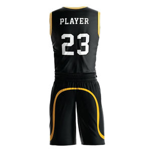 Uniformes de basket-ball réversibles personnalisés pour hommes, maillot de sublimation avec nom d'équipe, ensembles de vêtements de basket-ball réversibles grande taille - Product Image 5