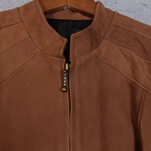 Chaqueta de Cuero Genuino de Manga Larga Más Vendida, Chaquetas de Cuero de Nuevo Estilo para Mujer, Chaqueta de Cuero de Último Diseño para Mujer - Product Image 6