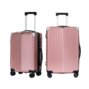 Equipaje de viaje de alta calidad, carrito de hierro PC 2102, maletas, equipaje, Juego de 3 piezas, forro de poliéster, Maleta de aluminio, Phat colgada - Product Image 3