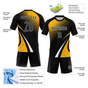 Uniformes de Voleibol Personalizados por Sublimación, Traje de Manga Corta con Cuello Redondo, Uniforme de Voleibol de Poliéster con Servicio OEM - Product Image 4