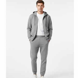 Chándales de invierno hechos a medida para hombre, conjuntos de Jogger de etiqueta privada, chándales de lana tecnológica para hombre con sudaderas con cremallera - Product Image 2