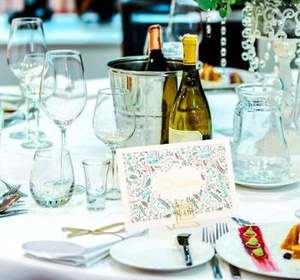 Soporte de tarjeta cuadrado de color dorado, vendedor superior, suministros de boda y oficina, estante de exhibición hecho a mano, producto de estilo de vida Premium - Product Image 2