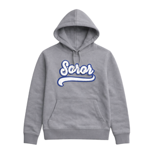 เสื้อฮู้ดสีเทาเหล็ก 20 Zeta Phi Beta Soror รุ่น Pullover  แรงบันดาลใจจากผู้ก่อตั้งในปี 1920  ชมรมนักศึกษาหญิงกรีก  คุณค่าของความเป็นผู้หญิง  ผลิตจากผ้าฝ้ายพรีเมียม - Product Image 3
