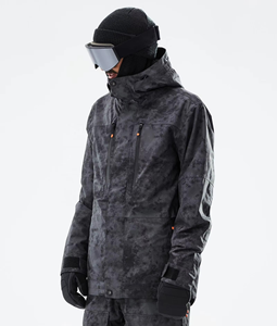 Combinaison de ski unisexe personnalisable, imperméable, avec fermeture éclair, respirante, veste à capuche pour snowboard, ensemble pantalon cargo - Product Image 6