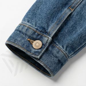 OEM <b>Women</b> Denim Jackets Casual <b>Jean</b> Button <b>Up</b> Coat Oversize Ladies Fashion Trendy Streetwear Outerwear Apparel Customized Color - Product Image 6