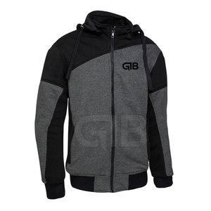 Sweat-shirts à fermeture éclair intégrale de bonne qualité pour hommes - Couleurs et logos personnalisés, 100% coton, mode automne, respirant, écologique, best-seller - Product Image 1