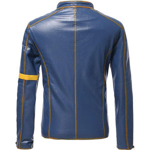 Record,s de alta calidad para hombre, el mejor diseño de chaquetas de cuero/servicio OEM, ropa de invierno para exteriores, chaqueta de cuero de motorista Vintage para hombre - Product Image 2