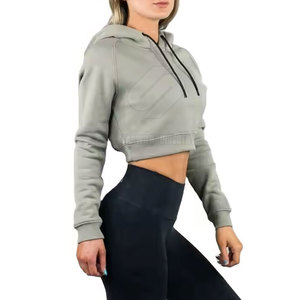Ropa de Mujer, Cómodas Sudaderas Cortas, Sudaderas Cortas de Primera Calidad en Oferta - Product Image 2