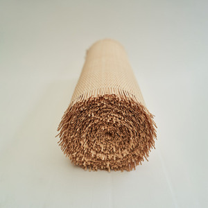Hexagon open weaving <b>rattan</b> <b>roll</b> natural rotan cane mesh <b>rolls</b> best price handmade webbing sheets - Product Image 6