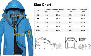 Veste coupe-vent légère résistante à l'eau pour hommes Équipement d'extérieur d'hiver élastique respirant et confortable - Product Image 6