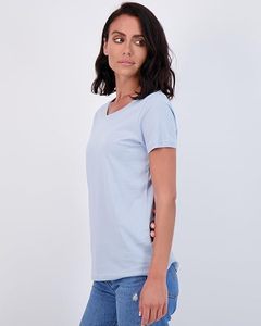 Vente en gros de t-shirts classiques à manches courtes en coton pour femmes : fabricant de vêtements en gros de haute qualité - Product Image 6