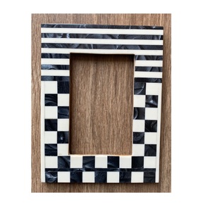 Cadre photo en bois et résine, cadre photo tendance, album photo, prix de gros, produit artisanal pour la décoration murale de la maison - Product Image 4