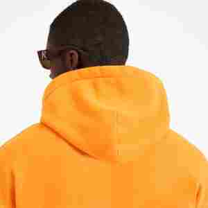 Sweat à capuche pour homme 100% coton éponge française coupe régulière Logo personnalisé brodé hiver couleur unie lourd surdimensionné Streetwear - Product Image 5