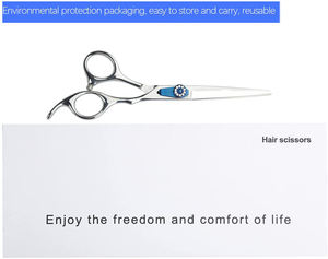 Tijeras de salón de barberos personales, tijeras de acero inoxidable, tijeras para cortar el pelo - Product Image 4