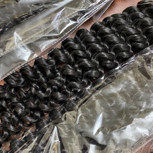 Vapeur noire cur cheveux vapeur vietnamienne cheveux bouclés machine d'extension de cheveux humains faisceaux de trame - Product Image 3
