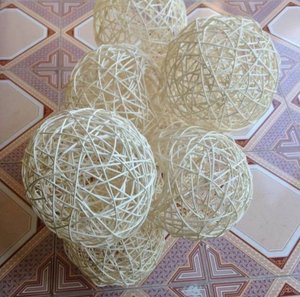 Pelota de ratán/Caneball/ Chinlone Sepak Takraw Sport Kick Ball hecha de madera de ratán tamaño estándar 10cm/20cm - Product Image 4