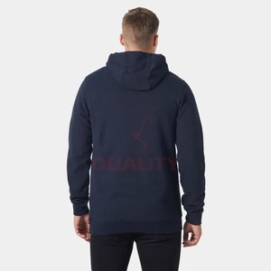 Sweat à capuche pour homme en coton épais d'hiver, streetwear, chaud, respirant, motif uni, option de taille personnalisée, sweat à capuche confortable pour homme - Product Image 5