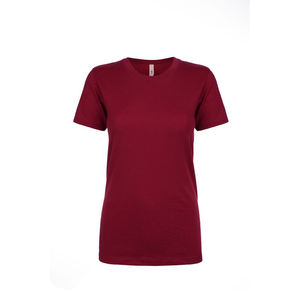 Camiseta de manga corta para mujer estilo OEM, el mejor diseño de algodón/poliéster ajustado para el verano - Product Image 5