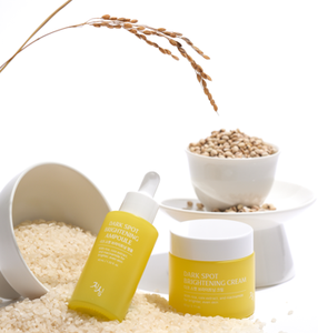 Corea OEM ODM cura della pelle di cura della pelle illuminante fiale di riso Coix Niacinamide vegano a base di erbe Anti-rughe per macchie scure irregolari - Product Image 2