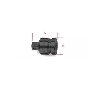 Adaptador de impacto hembra BETA de 3/4 ''y accionamientos macho de 1/2'' (paquete múltiple) - Product Image 1