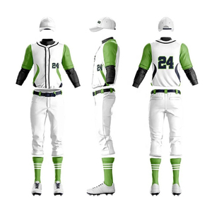 Uniforme de Béisbol Personalizado de Alta Calidad con el Mejor Diseño, Impresión de Logotipo Personalizado, Ligero, Ropa Deportiva de Equipo, Material de Poliéster - Product Image 1
