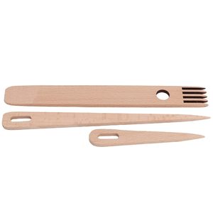 Aiguilles à tricoter en bois circulaires tube avec marqueurs de point verrouillables - Product Image 4
