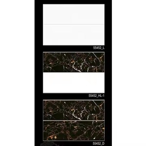 กระเบื้องเซรามิคกระเบื้องโมเสคหินสีทองสีเหลืองสุดหรูขนาด300X450มม. พื้นผิวมันเงากันน้ำไฟร์บริคสำหรับห้องน้ำกลางแจ้งห้องโถง - Product Image 4