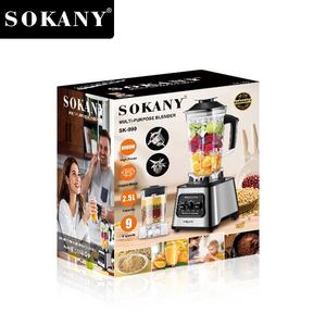 Licuadora Multiusos de Alta Resistencia SOKANY999 - Control Táctil, Preparador de Smoothies y Procesador de Alimentos para Bebés con Calentamiento, Enchufe del Reino Unido - Product Image 6