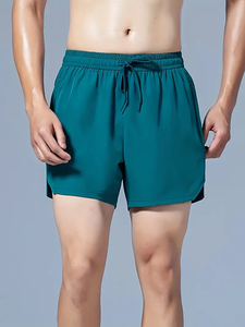 Gran oferta, pantalones cortos cómodos y juveniles para hombre, pantalones cortos informales con logotipo personalizado para hombre, pantalones cortos de algodón con sublimación de alta calidad para hombre - Product Image 6