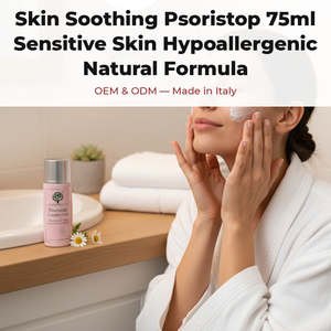 Lotion corporelle pour peaux sensibles 75ml Formule naturelle hypoallergénique RedMoringa OEM Private Label Italie - Product Image 2