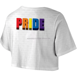 2025 Bán Buôn Cotton Và Spandex Crop Tops Cho Phụ Nữ Dài Tay Áo Chất Lượng Cao Dài Tay Áo Phụ Nữ Crop T Áo Sơ Mi - Product Image 2