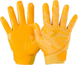 Super Sticky American Football <b>Gloves</b> <b>Silicone</b> Printed Palm Printing Padded Back Hand Lightweight Anti Slip Football <b>Gloves</b> - Product Image 1