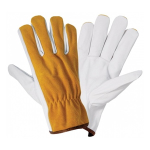 Nuevo estilo Mig guantes de conducción cuero soldadura cuero guantes de soldadura llegada resistencia razonable seguridad conducción guantes calor - Product Image 6