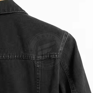 Nouveau à la mode hommes jean veste 100% coton tenue décontracté Style Unique hommes jean veste pour la vente en ligne - Product Image 4