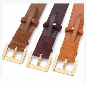 2025 cinturón de cuero más vendido cinturón de cuero ajustable de cuero genuino duradero y cómodo con hebilla de Metal - Product Image 2