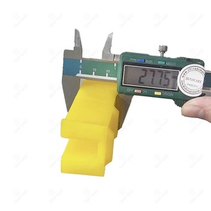 Chất lượng cao thang máy hướng dẫn Giày nhựa bền chèn cho mịn cabin du lịch và chính xác liên kết dọc theo thang máy đường ray - Product Image 6