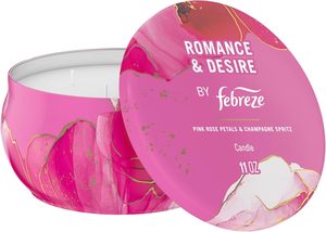 Vela Aromática Febreze, Aroma Romance & Desire, Vela de 11 oz con 4 Mechas, Paquete Individual - Product Image 6