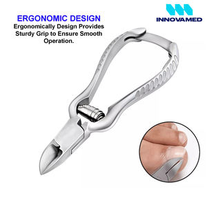 Ensemble d'instruments de podologie en acier inoxydable, kit professionnel de traitement des ongles incarnés pour chiropodiste - Product Image 3