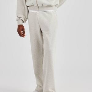 สเวตเตอร์คอกลมของผู้ชายชุดวอร์มโอเวอร์ไซส์สำหรับออกกำลังกายแบบเรียบๆ2025ออกแบบได้ตามต้องการ - Product Image 2