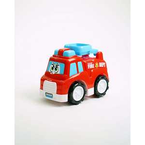 Brave Firefighting <b>Fire</b> <b>Engine</b> <b>Toy</b> for Kids Plastic Friction Vehicle - Product Image 3