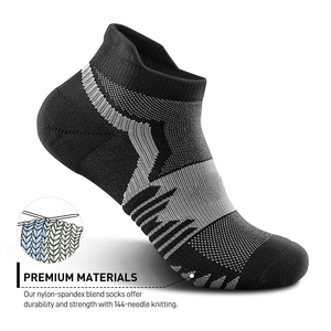 Alta calidad ODM Low Cut transpirable acolchado Algodón elástico Atlético correr gimnasio deporte calcetines logotipo personalizado Vietnam fábrica inferior - Product Image 4