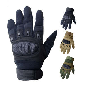 Gants tactiques personnalisés de la meilleure qualité pour les doigts Gants de tir à la jointure dure en plein air Gants de qualité en vente - Product Image 6