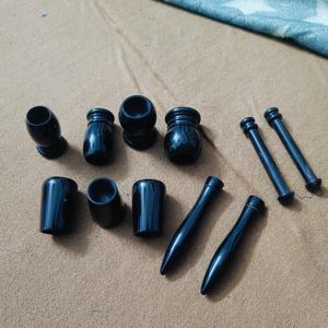 Brocha de afeitar de cuerno hecha a mano auténtica, diseño clásico, agarre duradero y ergonómico para una cómoda rutina de afeitado en húmedo - Product Image 4