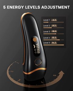 Appareil IPL en gros pour l'épilation permanente indolore, épilateur portable pour usage domestique, épilation du visage, du corps et des zones intimes - Product Image 5