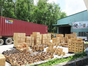 HAPROSIMEX SAIGON Paniers de rangement tissés à la main en jacinthe d'eau avec poignées intégrées Fabricant OEM Paniers d'organisation - Product Image 6