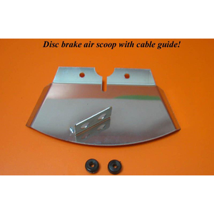 Prise d'air pour frein à disque avant avec indicateur de vitesse et guide de câble extérieur pour frein avant - Product Image 1