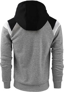 Sweat à capuche oversize pour homme, décontracté, imprimé sur mesure, pour l'hiver, avec plusieurs poches zippées, en polyester/coton - Product Image 5