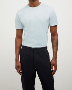 Haute demande haut à la mode col rond à manches courtes t-shirts pour hommes 100% doux à séchage rapide coton tissu Premium avec Logo personnalisé - Product Image 3